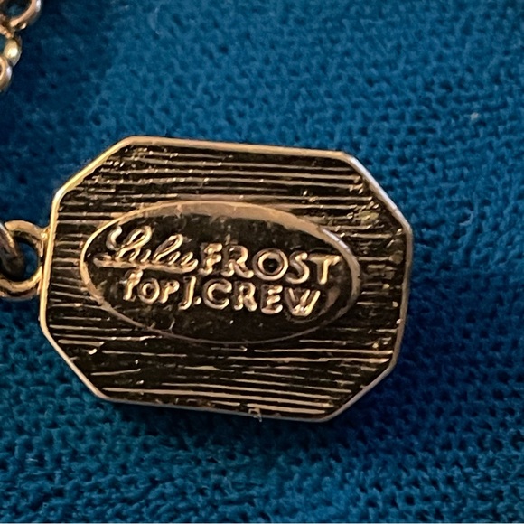 Lulu Frost For J. Crew Bracelet Heirloom Crystalline Cameo Charms Gold Bracelet - Picture 6 of 8